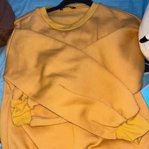 Shein/Romwe Drop Shoulder Solid Pullover!